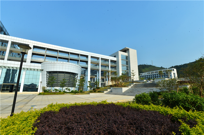 2018年8月23日，经过十余年的筹备和六年半的建设，中国散裂中子源项目顺利通过国家验收，投入正式运行。通过自主创新和集成创新，项目在加速器、靶站、谱仪方面取得了一系列重大技术成果，显著提升了我国在高功率散裂靶、磁铁、电源、探测器及电子学等领域相关产业的技术水平和自主创新能力，使我国在强流质子加速器和中子散射领域实现了重大跨越。同年9月底，中国散裂中子源正式对国内外用户开放。图为园区一角。
