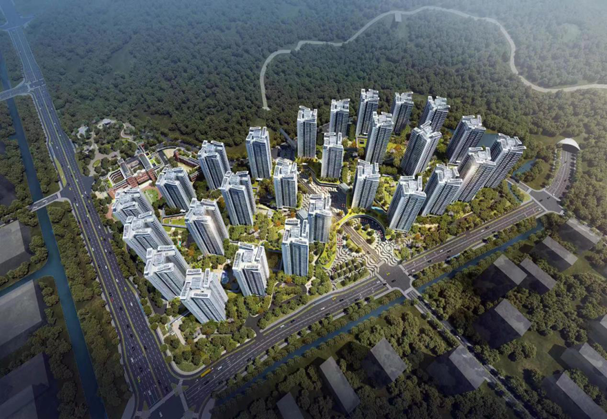 此外，横琴粤澳深度合作区还为澳门居民专门打造了“澳门新街坊”项目，这是内地第一个面向澳门居民的集居住、教育、社区服务、医疗等多功能于一体的综合性民生项目。图为“澳门新街坊”规划设计效果图。