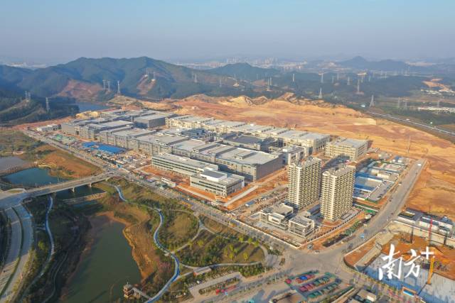 今年3月，中创新航江门基地项目将迎来首线试生产。 杨兴乐 摄