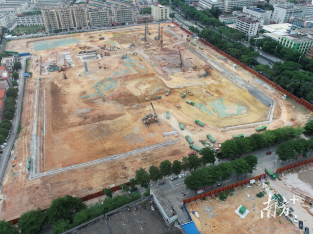 东城桑园社区第三工业区城市更新项目现场。受访者供图