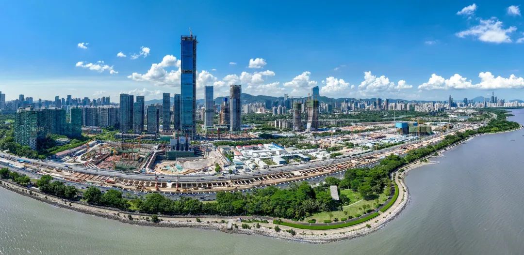 深圳湾总部。深圳特区报记者 周红声 摄