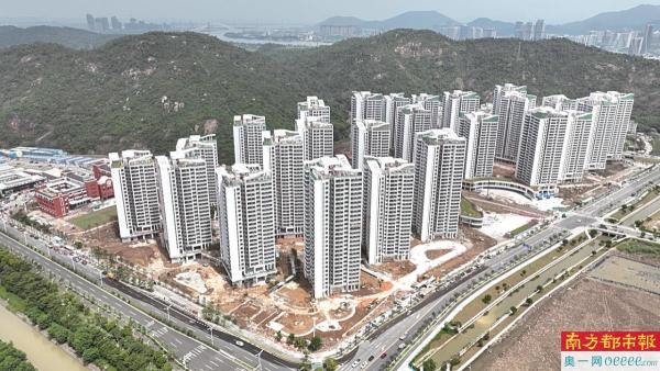 “澳门新街坊”项目航拍图。　南都资料图