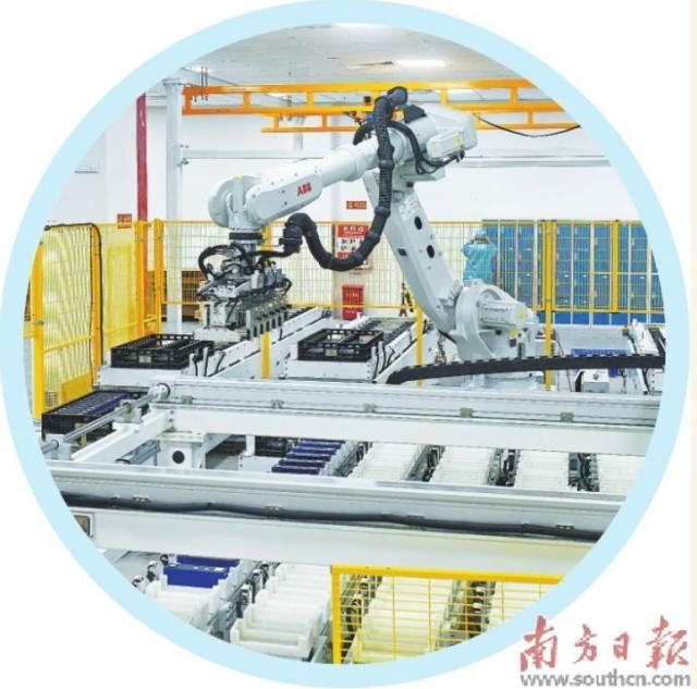 广东科信聚力新能源有限公司的生产线。