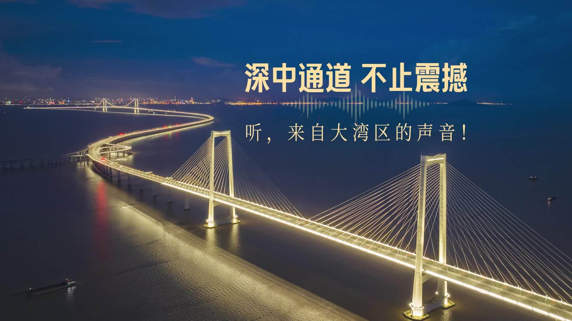 深中通道，不止震撼！听，来自大湾区的声音