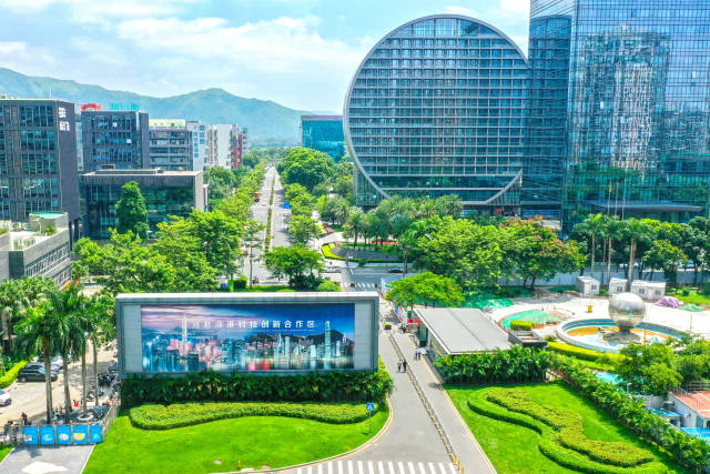 河套深港科技创新合作区深圳园区。朱洪波 摄