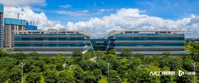 坐落在东莞滨海湾新区的OPPO全球算力中心。