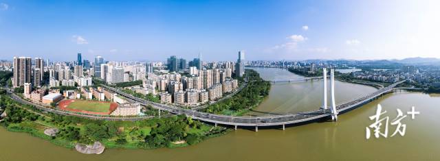 惠州城市景观。南方+ 王昌辉 拍摄