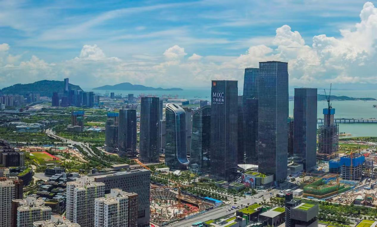 前海深港国际金融城。图源南方日报