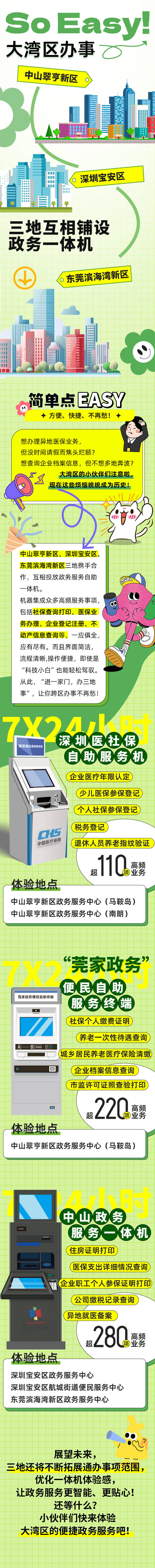 超600项服务事项实现通办，深莞中三地互设政务一体机