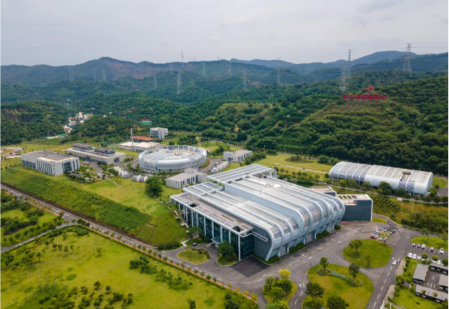 坐落在东莞市的中国散裂中子源科学中心。