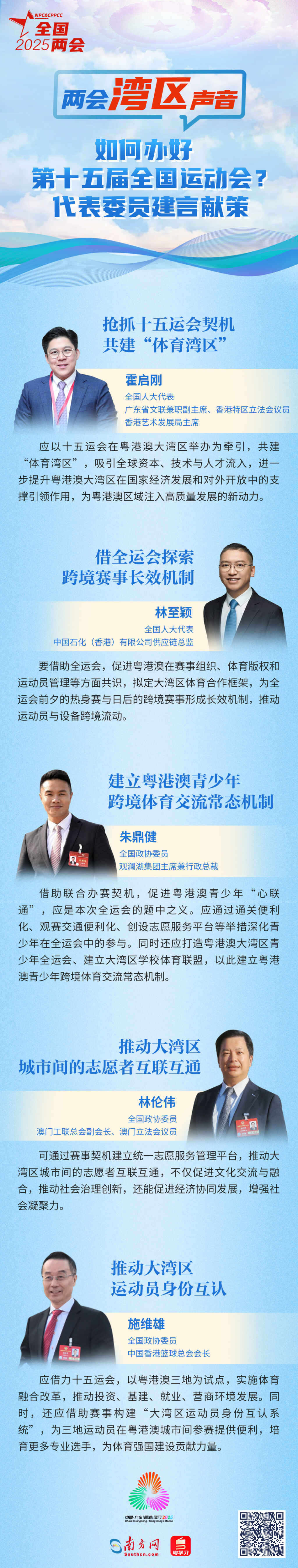 如何办好第十五届全国运动会？代表委员建言献策