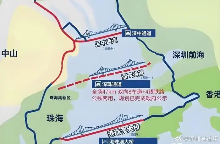大湾区“超级工程”深珠通道，最新进展→
