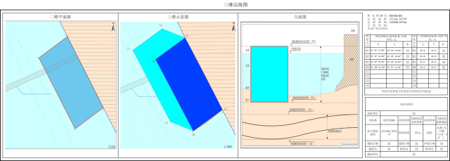 三维宗海图。