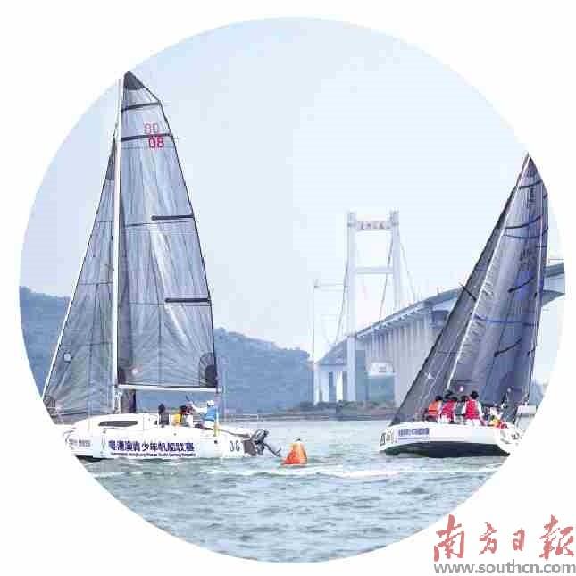 南沙是大湾区帆船赛唯一内地赛点。