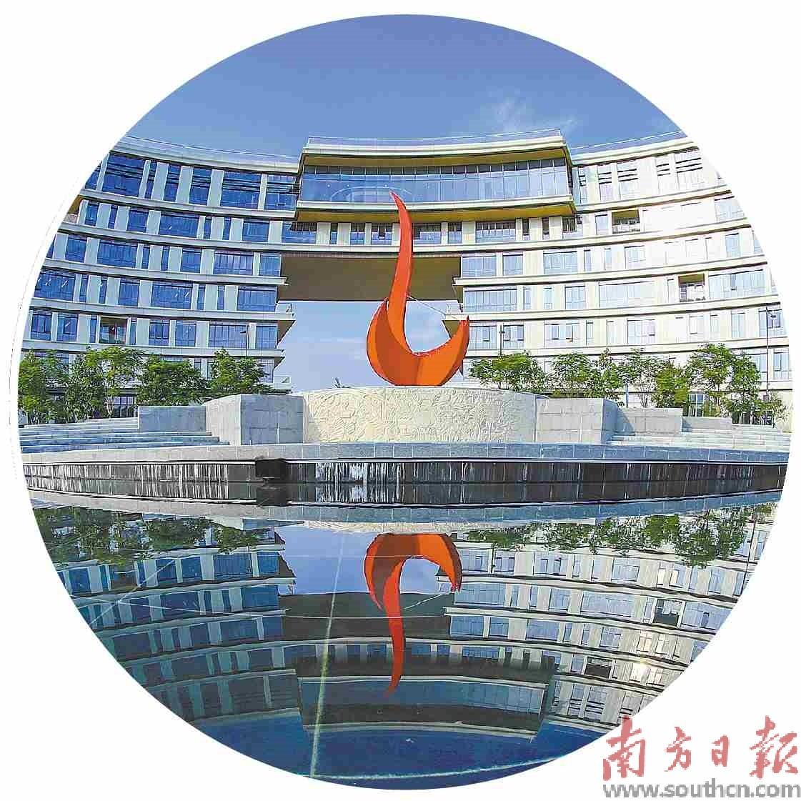 香港科技大学（广州）校园。