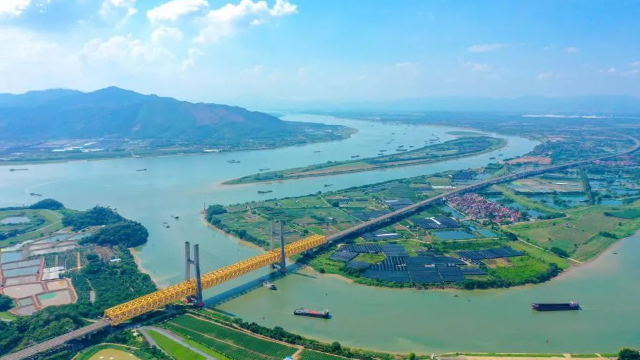 西江、北江、绥江三江汇流。图源：佛山市三水区发改局