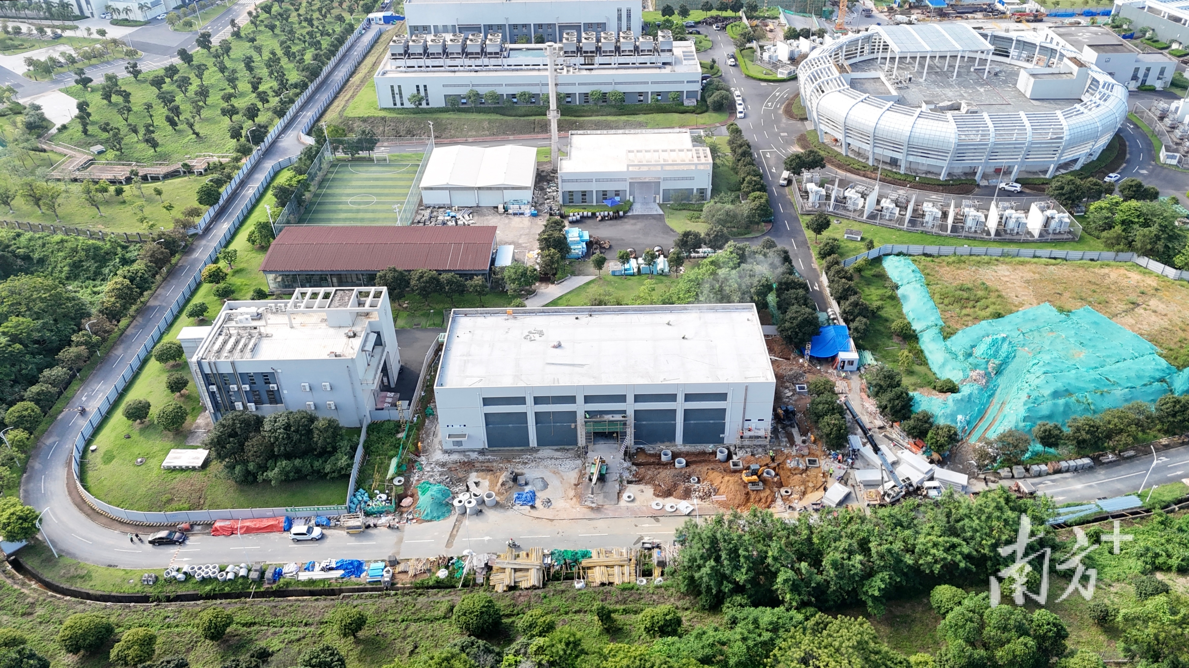 项目建设现场。